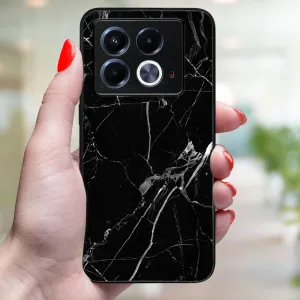 MY ART Ochranný kryt pre Infinix Note 40 BLACK MARBLE (142)