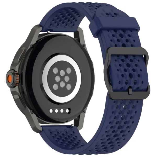 AIRY Silikónový remienok pre Xiaomi Watch S4 Sport tmavomodrý