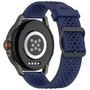 AIRY Silikónový remienok pre Xiaomi Watch S4 Sport tmavomodrý
