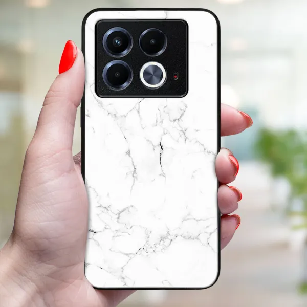 MY ART Ochranný kryt pre Infinix Note 40 WHITE MARBLE (144)