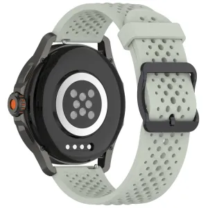 AIRY Silikónový remienok pre Xiaomi Watch S4 Sport svetlozelený