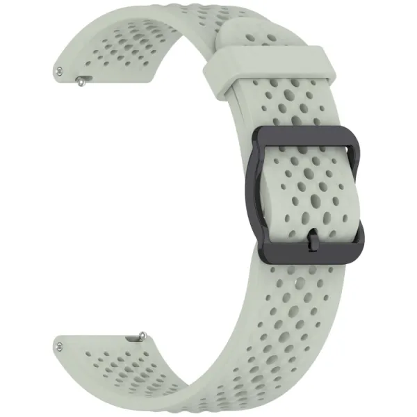 AIRY Silikónový remienok pre Xiaomi Watch S4 Sport svetlozelený