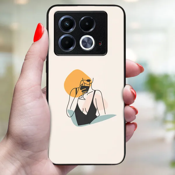 MY ART Ochranný kryt pre Infinix Note 40 WOMAN (197)