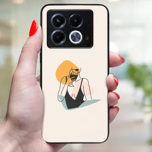 MY ART Ochranný kryt pre Infinix Note 40 WOMAN (197)