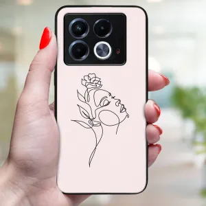 MY ART Ochranný kryt pre Infinix Note 40 ROSE GIRL (198)