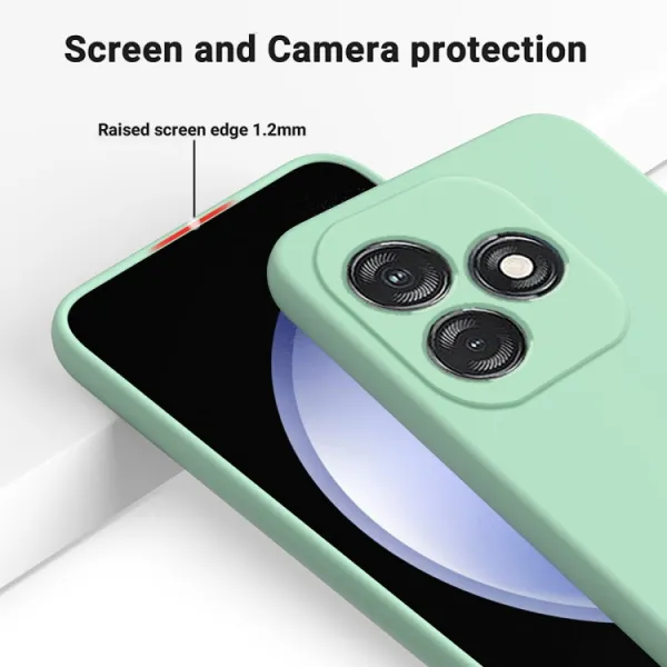 RUBBER Ochranný obal pre Tecno Spark 20 zelený