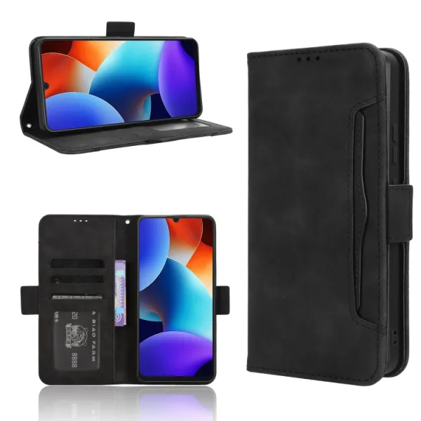 SLOT Peňaženkový obal pre Blackview Color 8 čierny