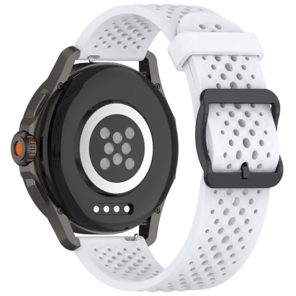 AIRY Silikónový remienok pre Xiaomi Watch S4 Sport biely