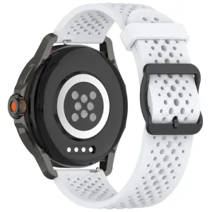 AIRY Silikónový remienok pre Xiaomi Watch S4 Sport biely