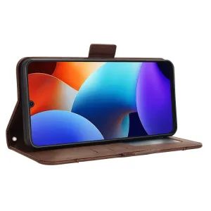 SLOT Peňaženkový obal pre Blackview Color 8 hnedý