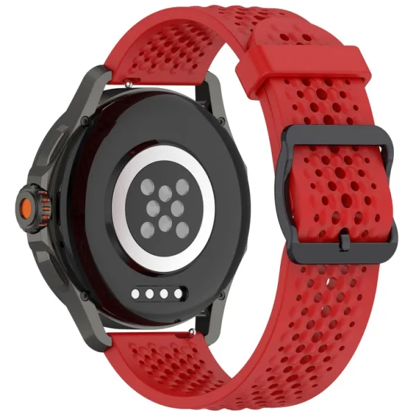 AIRY Silikónový remienok pre Xiaomi Watch S4 Sport červený