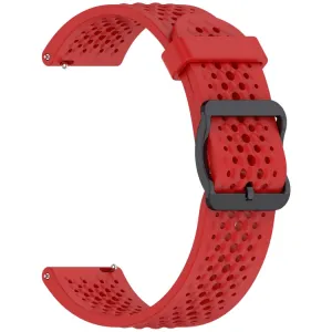 AIRY Silikónový remienok pre Xiaomi Watch S4 Sport červený