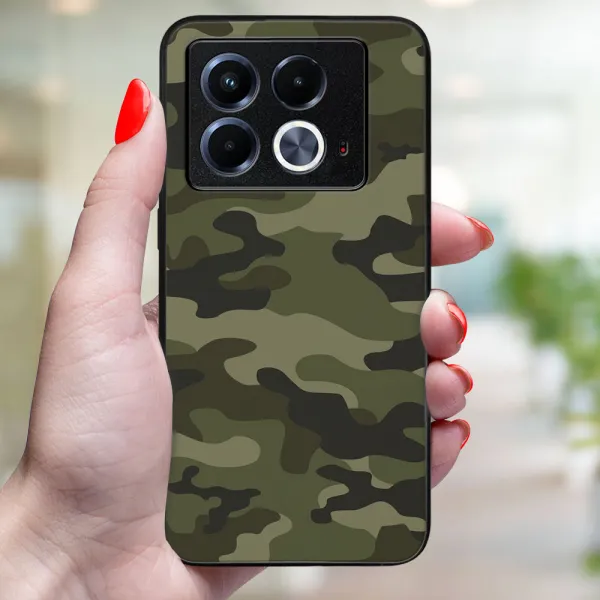MY ART Ochranný kryt pre Infinix Note 40 GREEN CAMO (235)