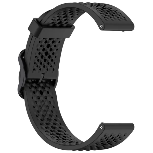 AIRY Silikónový remienok pre Xiaomi Watch S4 Sport čierny