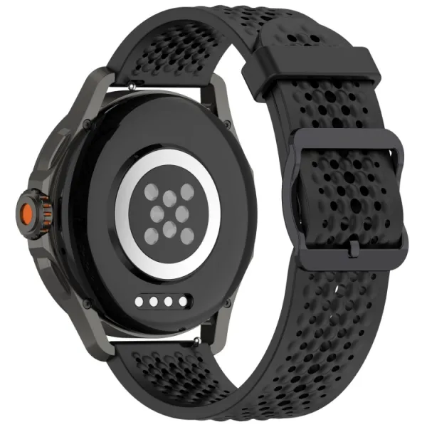 AIRY Silikónový remienok pre Xiaomi Watch S4 Sport čierny