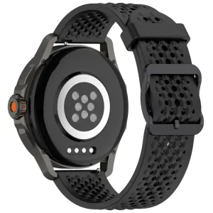 AIRY Silikónový remienok pre Xiaomi Watch S4 Sport čierny