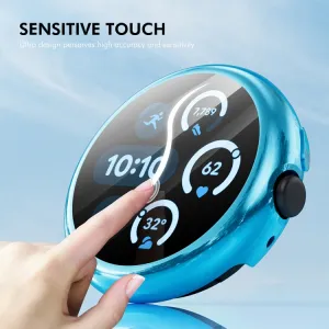 TPU FULL COVER Kryt pre Google Pixel Watch 3 45mm modrý