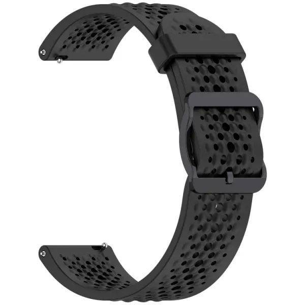 AIRY Silikónový remienok pre Xiaomi Watch S4 Sport čierny