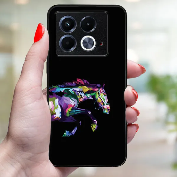 MY ART Ochranný kryt pre Infinix Note 40 HORSE (249)