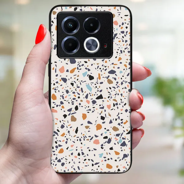 MY ART Ochranný kryt pre Infinix Note 40 BEIGE TERRAZZO (162)