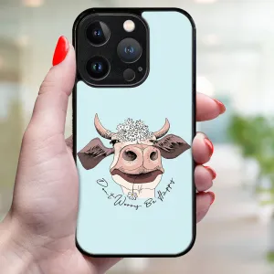 MY ART Ochranný kryt pre Apple iPhone 15 Pro Max HAPPY COW (181)