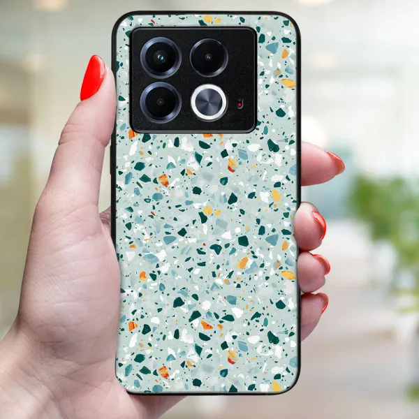 MY ART Ochranný kryt pre Infinix Note 40 BLUE TERRAZZO (164)