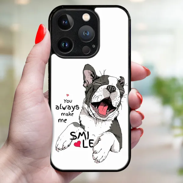 MY ART Ochranný kryt pre Apple iPhone 15 Pro Max SMILE (189)