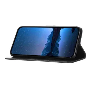 ART BUTTERFLY Peňaženkový obal pre TCL 505 čierny