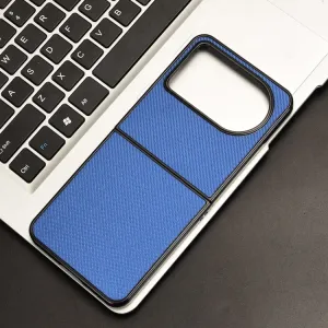 LEATHER Ochranný kryt pre Blackview Hero 10 modrý