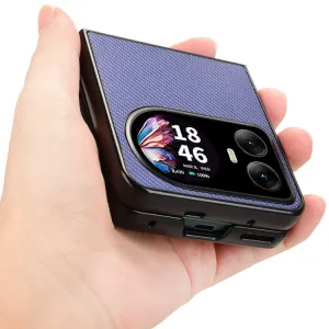 LEATHER Ochranný kryt pre Blackview Hero 10 modrý