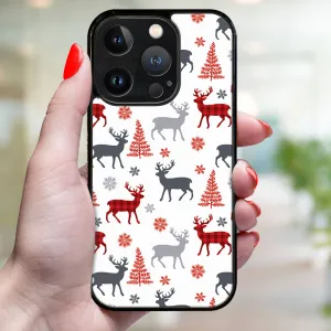 MY ART Kryt s vianočným dizajnom Apple iPhone 15 Pro Max DEER (068)