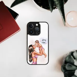 MY ART Ochranný kryt pre Apple iPhone 15 Pro Max LOVING MOM (115)