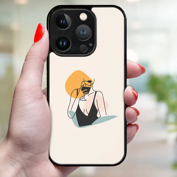 MY ART Ochranný kryt pre Apple iPhone 15 Pro Max WOMAN (197)