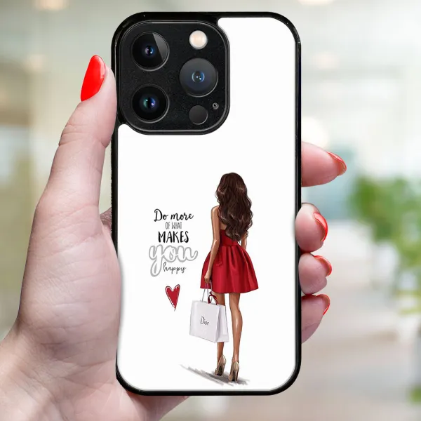 MY ART Ochranný kryt pre Apple iPhone 15 Pro Max RED DRESS (137)