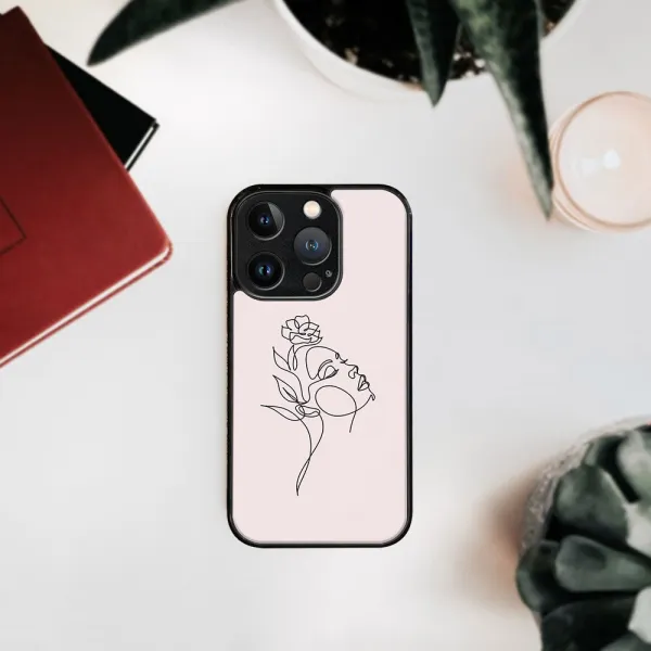 MY ART Ochranný kryt pre Apple iPhone 15 Pro Max ROSE GIRL (198)