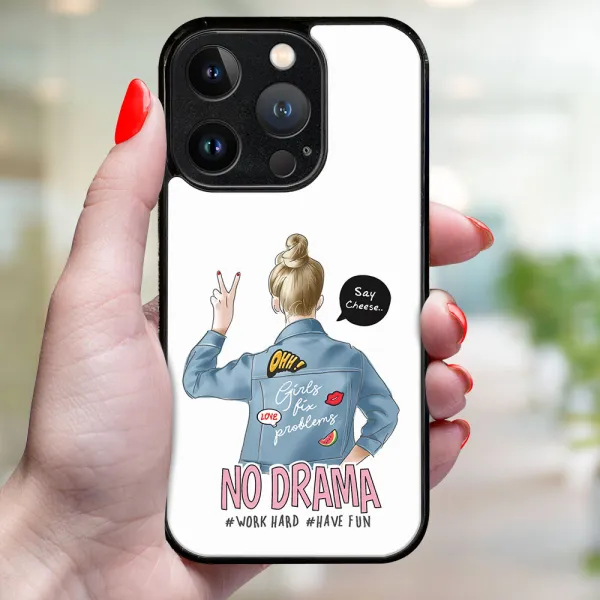 MY ART Ochranný kryt pre Apple iPhone 15 Pro Max NO DRAMA (138)
