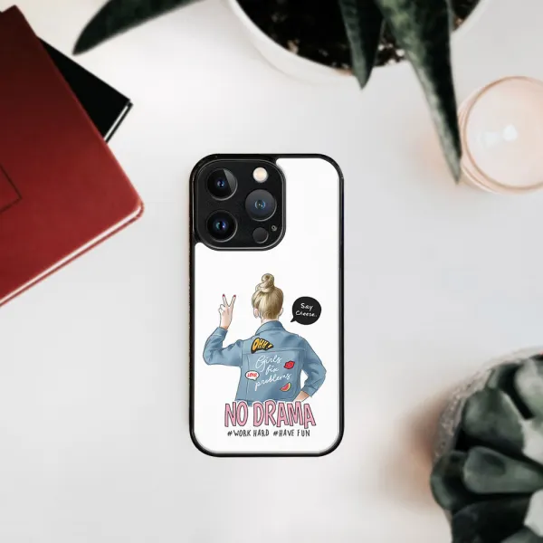 MY ART Ochranný kryt pre Apple iPhone 15 Pro Max NO DRAMA (138)