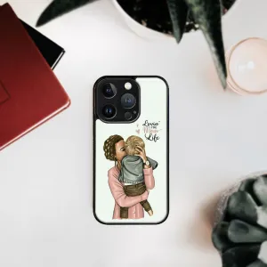 MY ART Ochranný kryt pre Apple iPhone 15 Pro MOM LIFE (118)