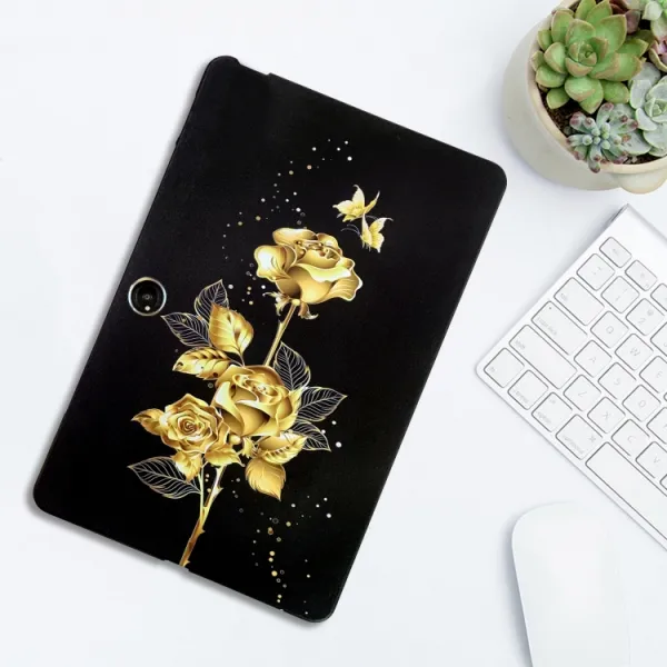 ART TPU Ochranný kryt pre OnePlus Pad Go GOLDEN ROSE