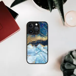 MY ART Ochranný kryt pre Apple iPhone 15 Pro BLUE MARBLE (141)
