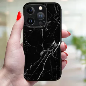 MY ART Ochranný kryt pre Apple iPhone 15 Pro Max BLACK MARBLE (142)