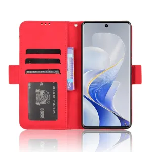 SLOT Peňaženkový obal pre Vivo V40 5G červený