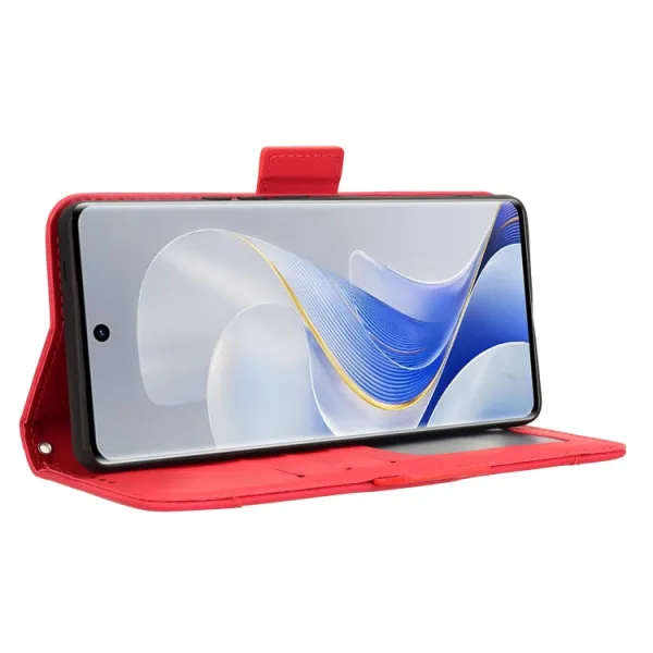 SLOT Peňaženkový obal pre Vivo V40 5G červený