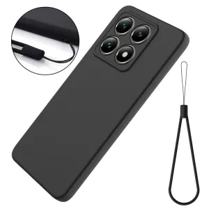 RUBBER Ochranný obal pre Xiaomi 14T Pro čierny