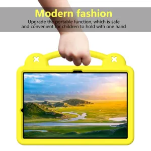 FANY Detský kryt na tablet pre Samsung Galaxy Tab S10+ žltý