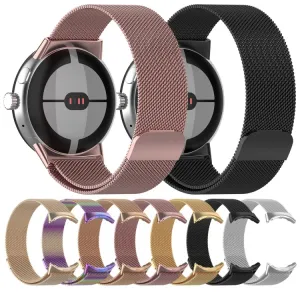 MILANESE Kovový remienok pre Google Pixel Watch 3 41mm / Pixel Watch 4 41mm ružový