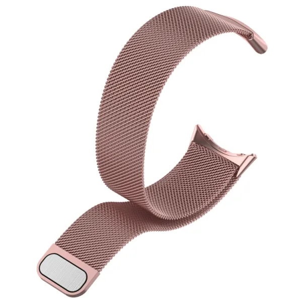 MILANESE Kovový remienok pre Google Pixel Watch 3 41mm / Pixel Watch 4 41mm ružový