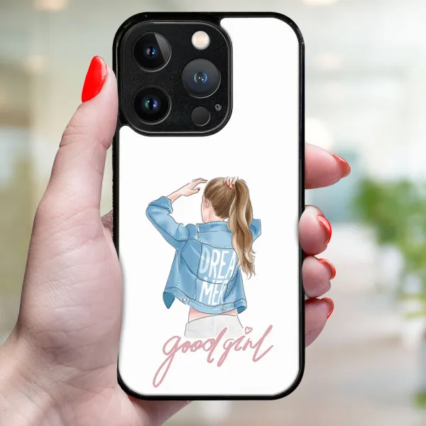 MY ART Ochranný kryt pre Apple iPhone 15 Pro Max GOOD GIRL (130)