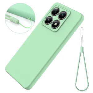 RUBBER Ochranný obal pre Xiaomi 14T Pro zelený