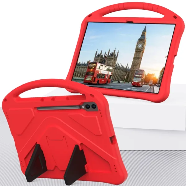 KIDDO Detský obal pre Samsung Galaxy Tab S10 Ultra červený